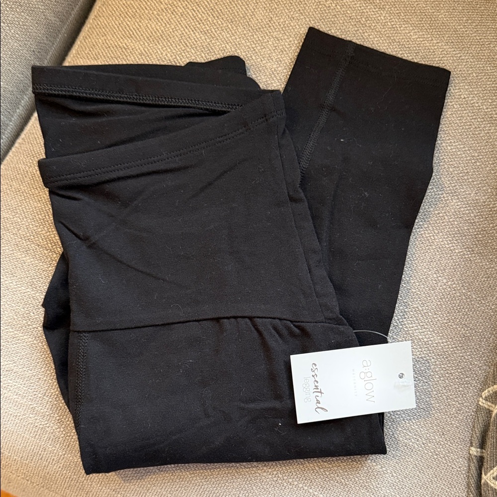 Black Maternity Leggings Size Small